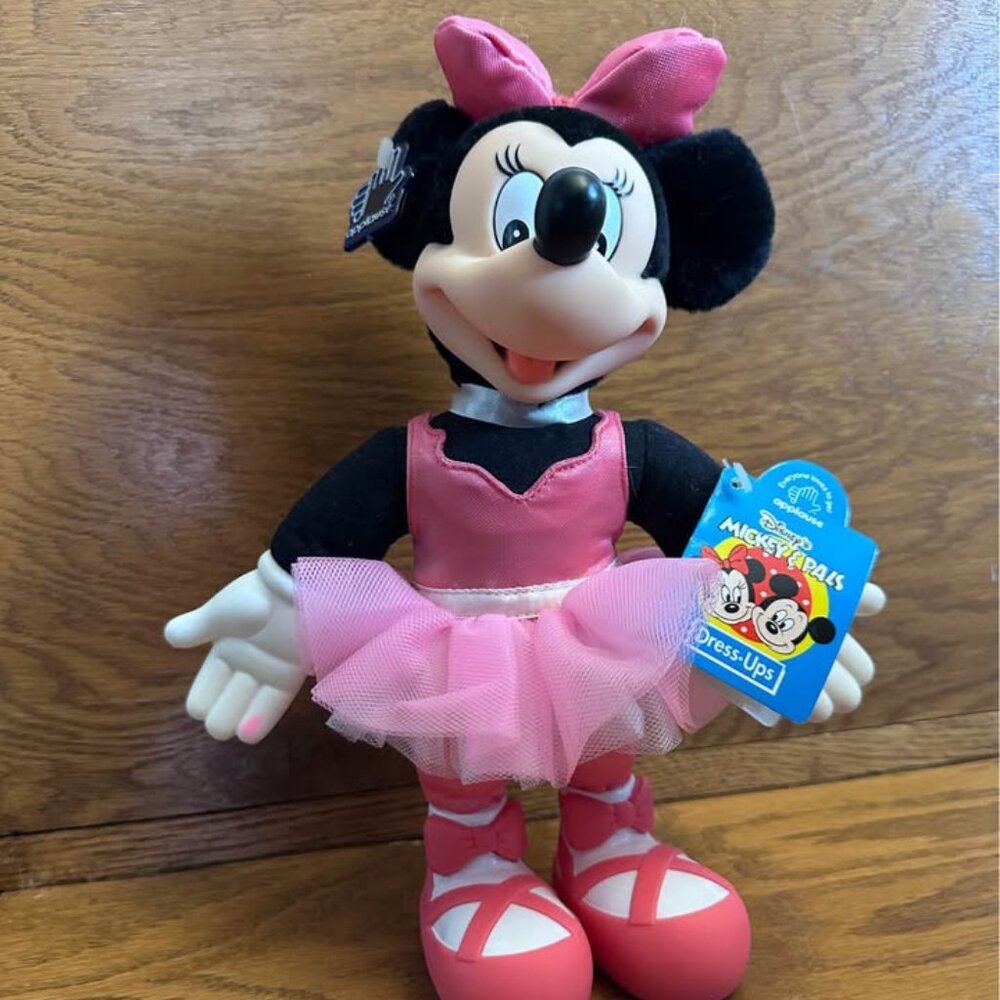 Mickey and Pals Dress Ups Minnie Mouse, Minnie Mouse Toy, Vintage Disney Toy, Vi